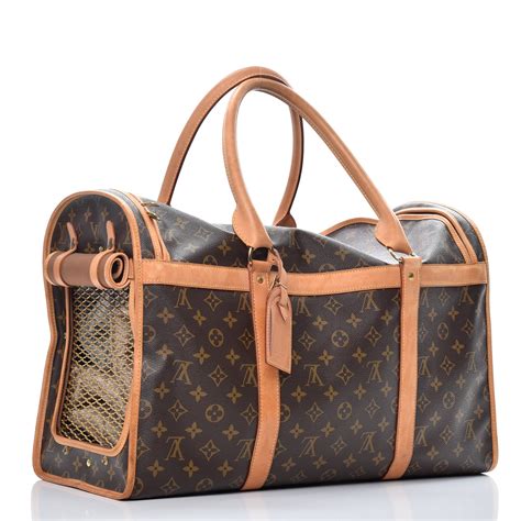 louis vuitton replica dog purse|louis vuitton dog carrier 50.